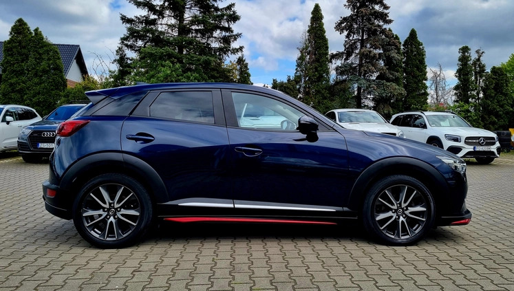 Mazda CX-3 cena 54900 przebieg: 194000, rok produkcji 2016 z Chęciny małe 254